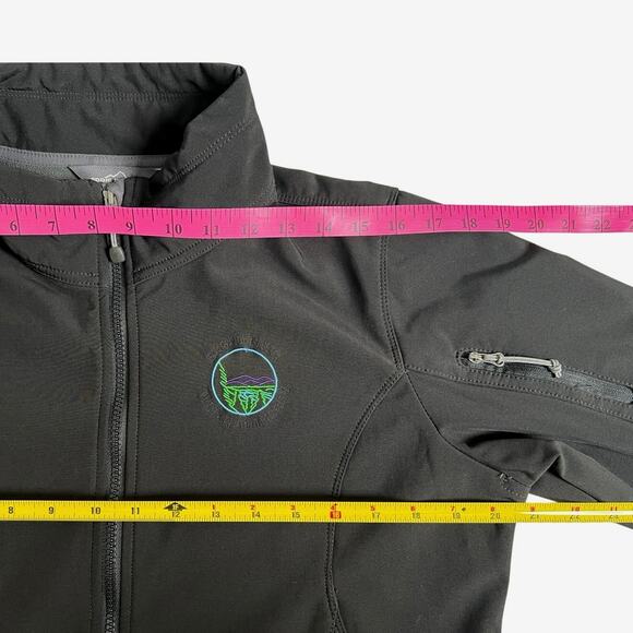 Eddie Bauer Fleece Lined Jacket - Black, Embroidered, Large - Picture 4 of 9